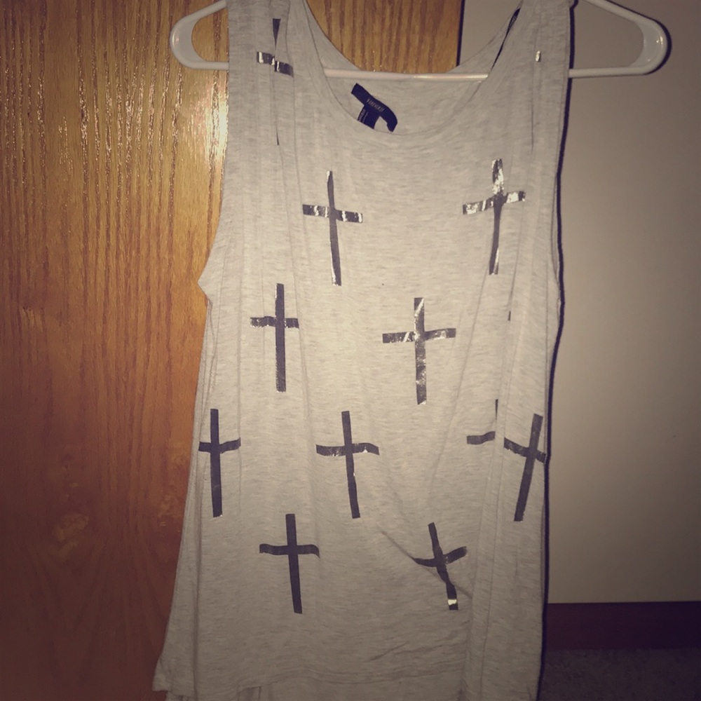 A high low tank top